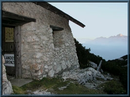 Grenzhütte in der Mittagsscharte